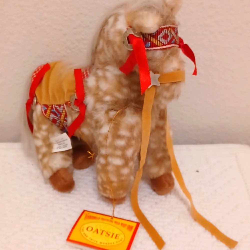 Oatsie Vanderbear Horse Wild Wild West plush
